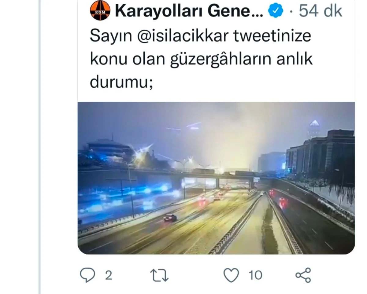 TRT spikerinin İBB'yi suçladığı 'kar' tweeti sosyal medyada gündem oldu
