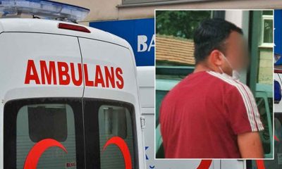 Bindirildiği ambulansta sağlık çalışanını taciz eden erkek tutuklandı