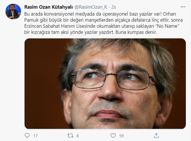 Gazeteci Par'dan Rasim Ozan Kütahyalı'ya sert yanıt