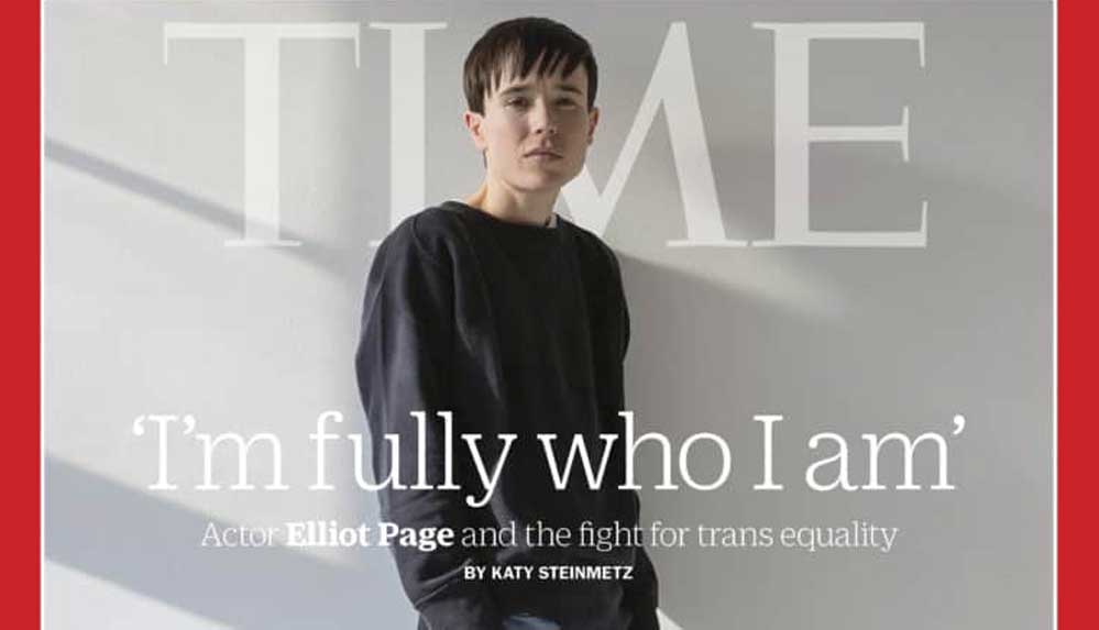 Elliot Page ‘tarih yazdı’: Time’ın kapağında ilk trans erkek