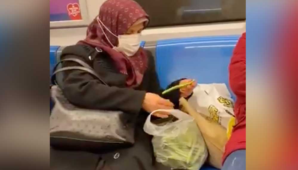 Metroda-fasulye-ayıklarken-çekilen-videosu-gündem-olmuştu--‘Güzel-yorum-yapanlar-için-de-pişirebilirim’