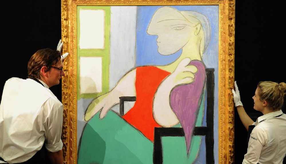 Picasso’nun sevgilisinden ilham aldığı tablosu 450 milyon TL’den açık artırmaya çıkıyor