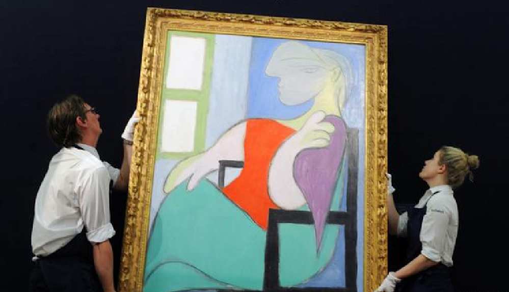 Picasso’nun ‘Pencerenin yanında oturan kadın’ tablosuna 875 milyon TL