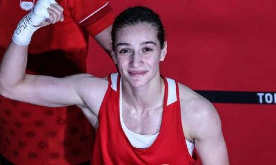 Boks kadınlar 51 kiloda Buse Naz Çakıroğlu gümüş madalya kazandı