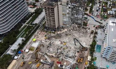 Miami'de çöken binanın enkazında hayatını kaybedenlerin sayısı 97'ye yükseldi