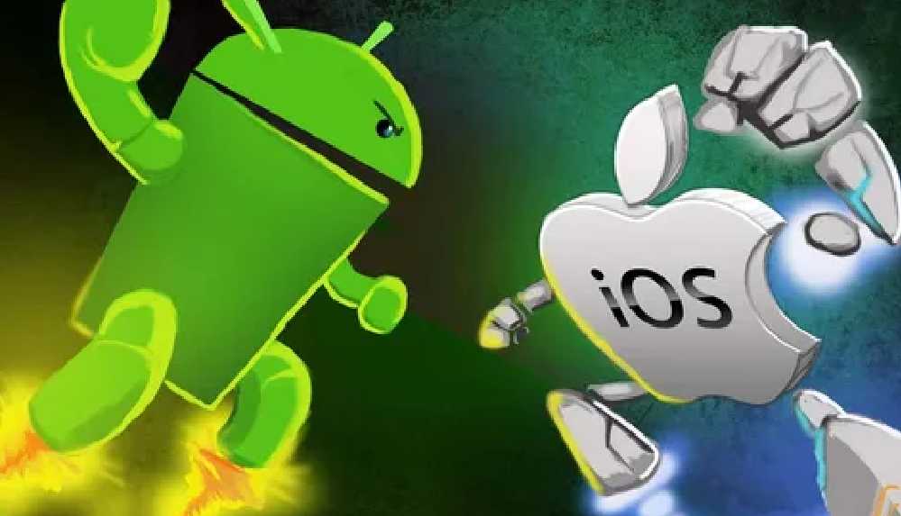 Android işletim sistemi iOS’a fark attı