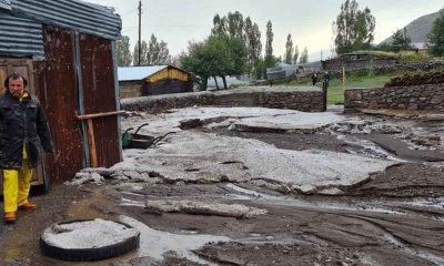 Ardahan'da sağanak nedeniyle dereler taştı, bazı köylerde su baskınları yaşandı