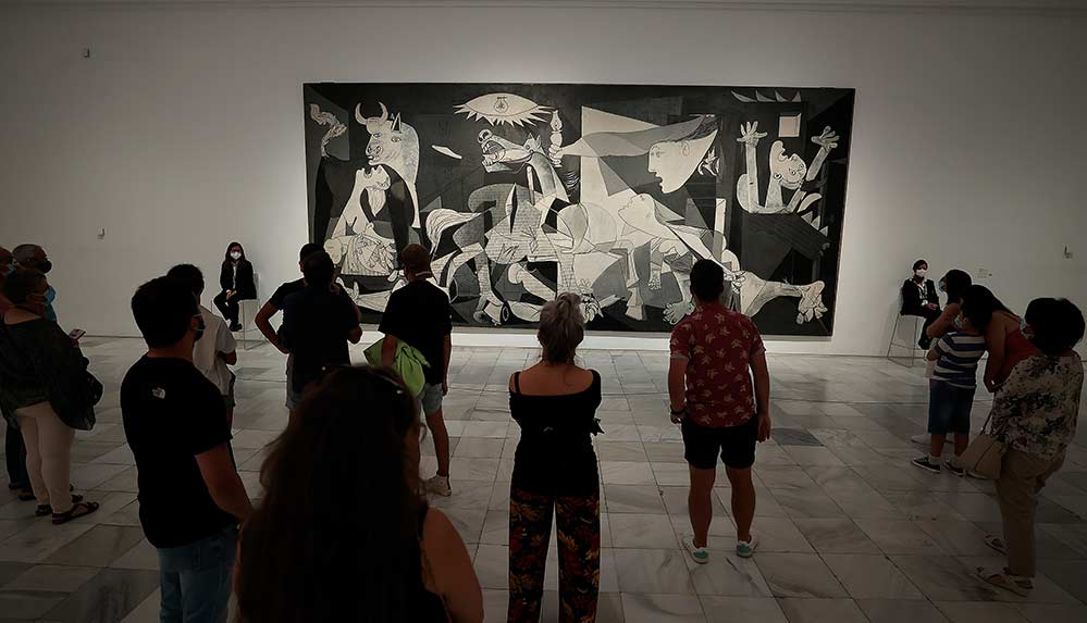 Picasso'nun Guernica tablosunun İspanya'ya getirilişi 40. yılını doldurdu