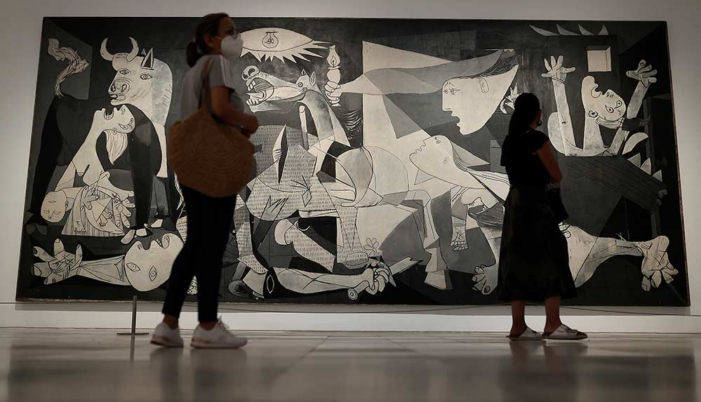 Picasso'nun Guernica tablosunun İspanya'ya getirilişi 40. yılını doldurdu