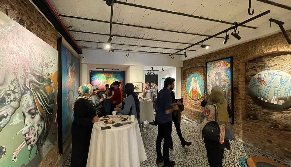 "Buluşma" sergisi Ruberu Sanat Galerisi'nde açıldı