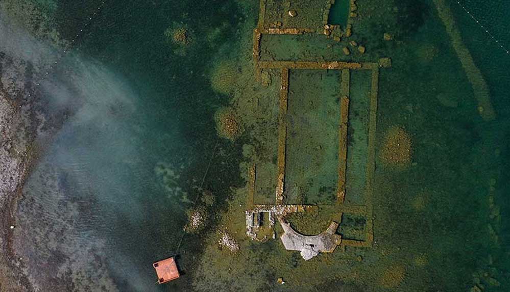 İznik Gölü'ndeki bazilikanın 13. yüzyılda gömülerek terk edildiği ortaya çıktı