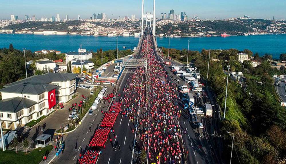 N Kolay İstanbul Maratonu nedeniyle bazı yollar trafiğe kapatılacak