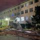 Trabzon'da şiddetli fırtına hastanenin çatışını uçurdu