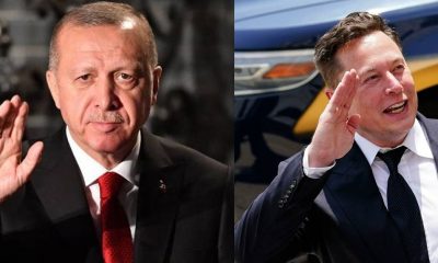Erdoğan'dan Elon Musk'a tebrik