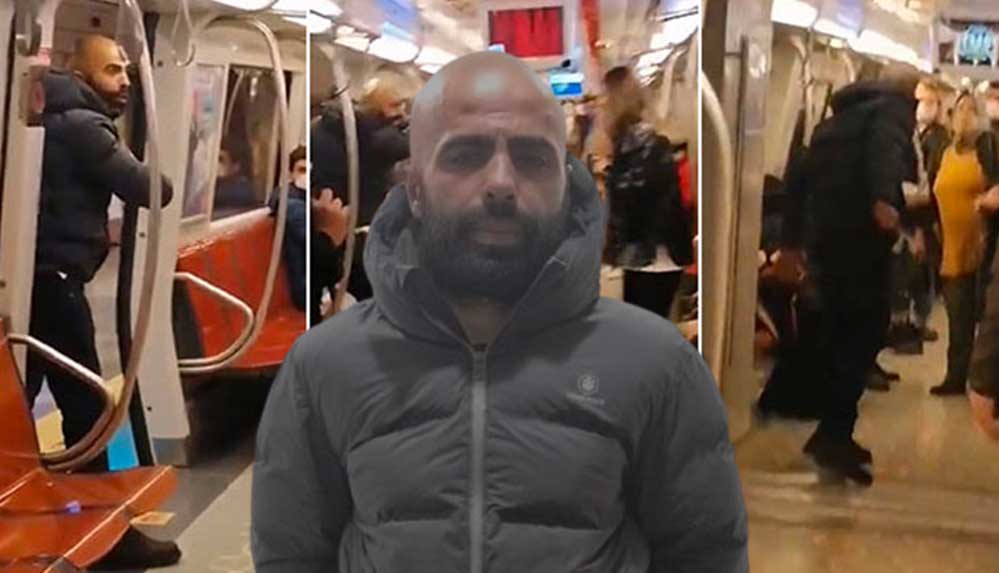 Metroda kadın yolculara bıçak çeken saldırgan hakkındaki iddianame kabul edildi