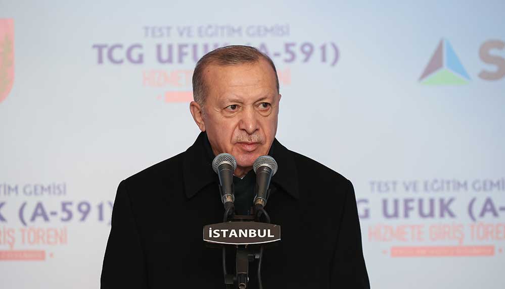 Erdoğan: "Gözümüz uzayda"
