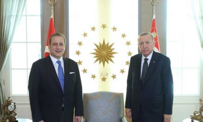Cumhurbaşkanı Erdoğan, Galatasaray Başkanı Burak Elmas ile görüştü