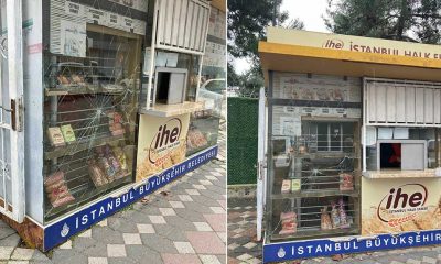 Zeytinburnu'nda halk ekmek büfesine saldırı