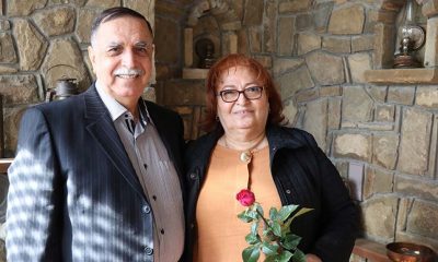 46 yıllık evli çift mutluluklarını huzurevinde de sürdürüyor