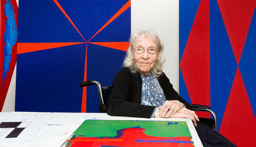 89 yaşında tanınan Kübalı ressam Carmen Herrera, 106 yaşında hayatını kaybetti