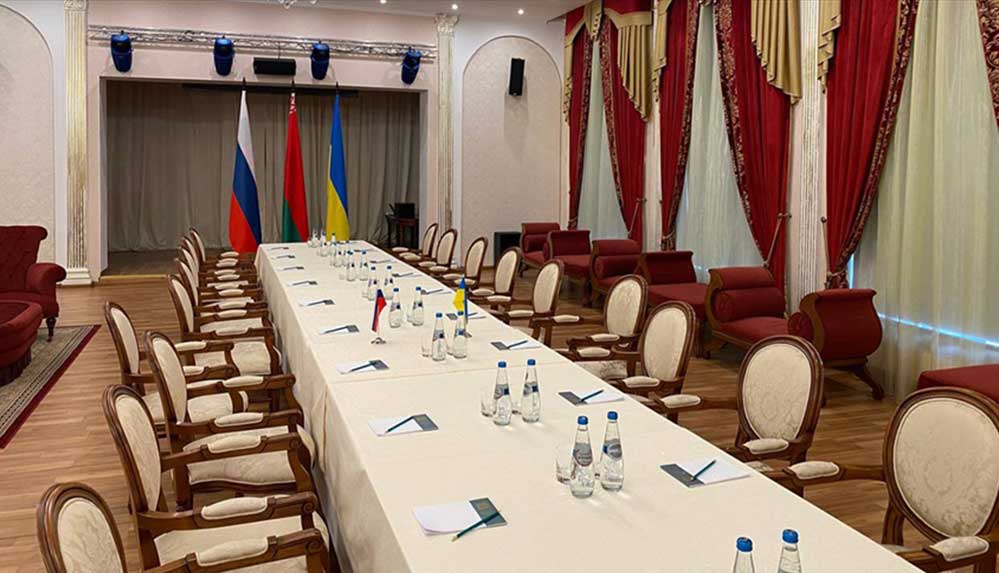 Rusya ile Ukrayna'nın Belarus'ta yapacağı görüşmenin hazırlıkları tamamlandı