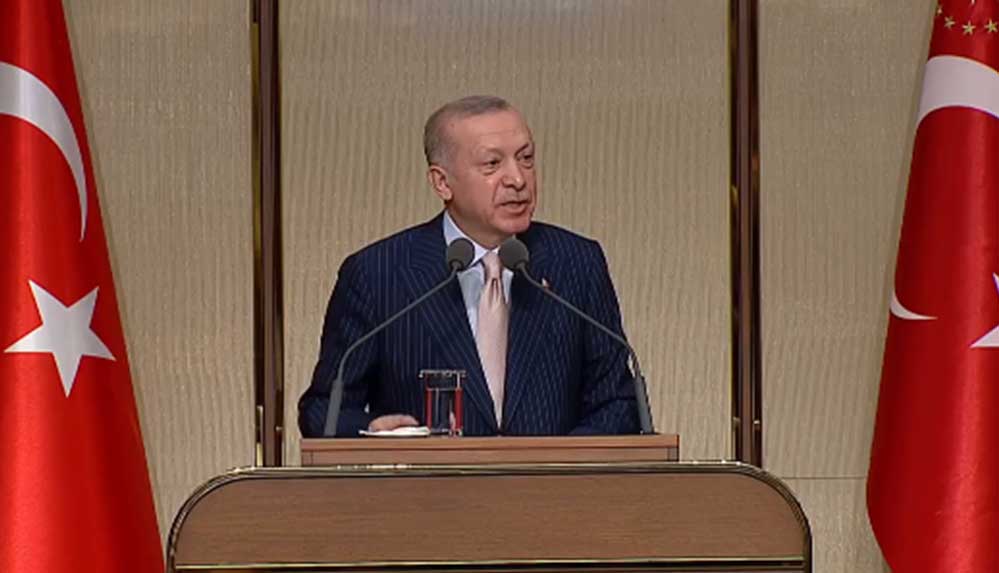 Erdoğan: "Terör örgütlerinin başını nasıl ezdiysek fiyatlardaki yükselişin belini de aynı şekilde yine biz kıracağız"