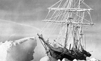 107 yıl önce Antarktika'da batan keşif gemisinin enkazı bulundu