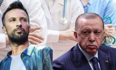 Erdoğan'ın “Gidiyorlarsa gitsinler” sözlerine bir tepki de Tarkan'dan: Tüm kalbimle hekimlerin yanındayım