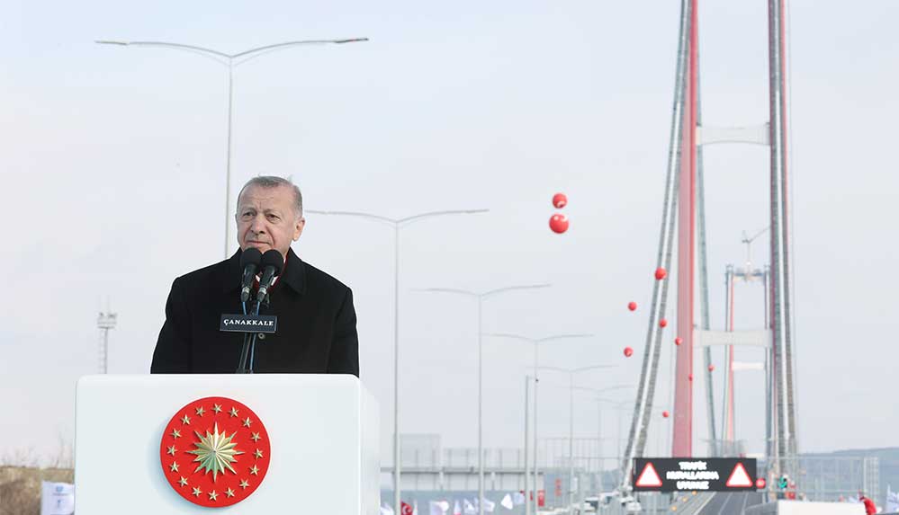 Erdoğan: Abdülhamid Han'ın projelerini hayata geçirmek bize de nasip oldu