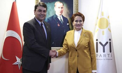 DP Genel Başkanı Uysal, Akşener'i ziyaret etti