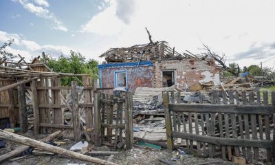 Ukrayna'nın Pidgayne köyü, Rus saldırıları sonucunda harabeye döndü