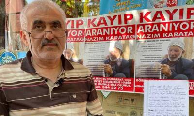 80 yaşındaki babasını bulmak için İstanbul-Sivas yolunu ilanlarla donattı