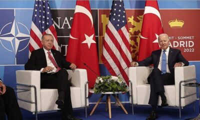 Erdoğan ve ABD Başkanı Joe Biden bir arada