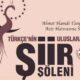 "Türkçenin 14. Uluslararası Şiir Şöleni" AKM'de başladı