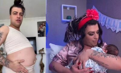 Doğum yaptığını söyleyen trans birey Mükremin Gezgin'e tepki yağdı