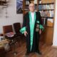 Ziraat profesörü Osman Biçer, üçüncü üniversiteden 66 yaşında diplomasını aldı