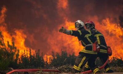 Fransa’da Gironde'deki yangınlar 12. gününde halen devam ediyor
