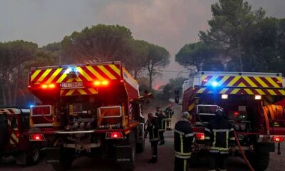 Fransa’da büyük yangın: 10 binden fazla kişi tahliye edildi