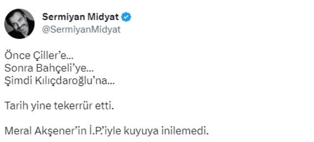 Ünlü isimlerden Altılı Masa’ya rest çeken Meral Akşener’e tepkiler dinmiyor! "Erdoğan’ın başkan seçilmesini Kılıçdaroğlu’nun başkan seçilmesine tercih etti"