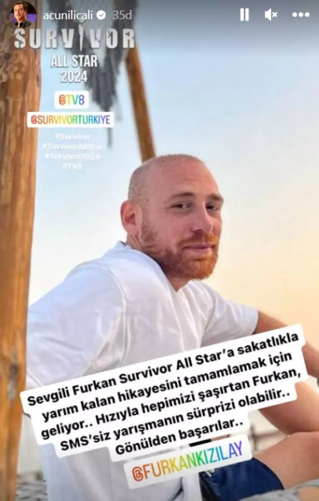 Acun Ilıcalı sosyal medyadan duyurdu! Survivor All Star’a gelen isim herkesi şaşırtacak