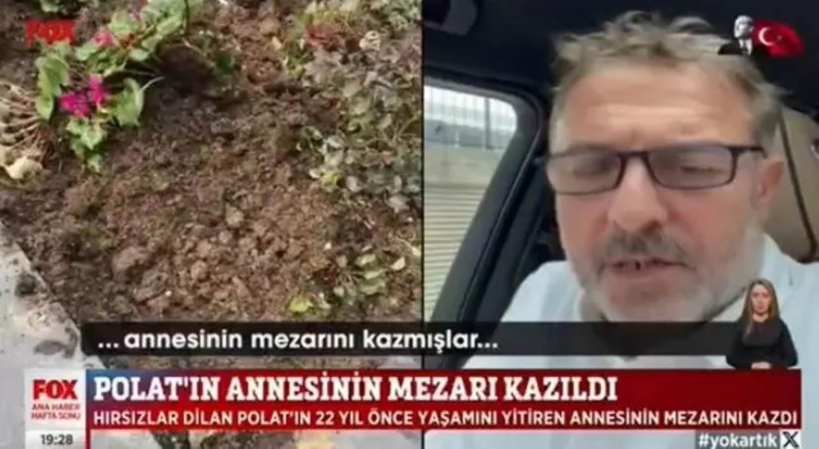 Bu da oldu: Hırsızlar Dilan Polat'ın annesinin mezarını açmaya çalıştı!